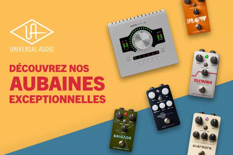 Profitez dnormes rabais sur les produits Universal Audio